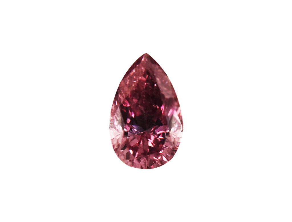 0.10ct粉紅彩鑽石