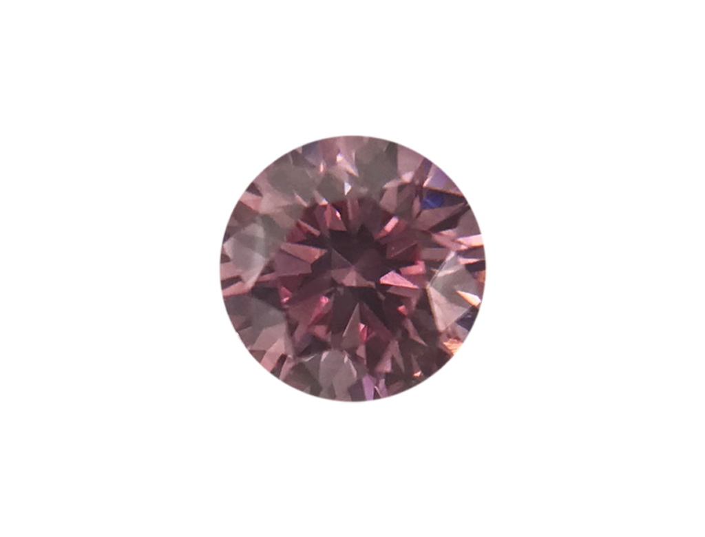 0.13ct粉紅彩鑽石