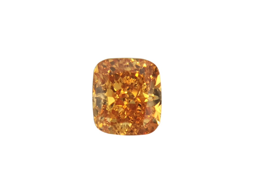 0.16ct橘色彩鑽石