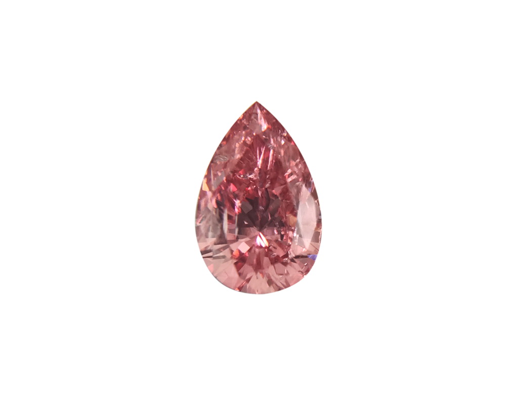 0.21ct粉紅彩鑽石