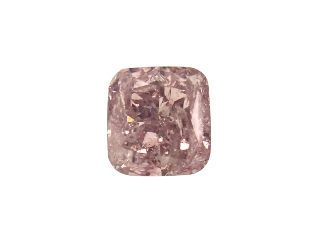 0.24ct 粉紅彩鑽石