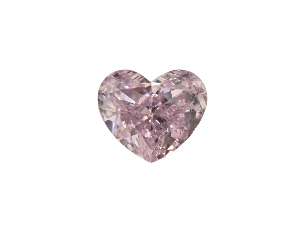 0.32ct粉紅彩鑽石
