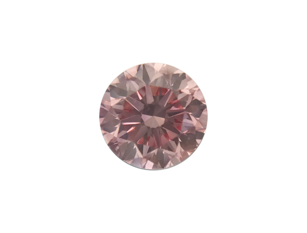0.37ct粉紅彩鑽石