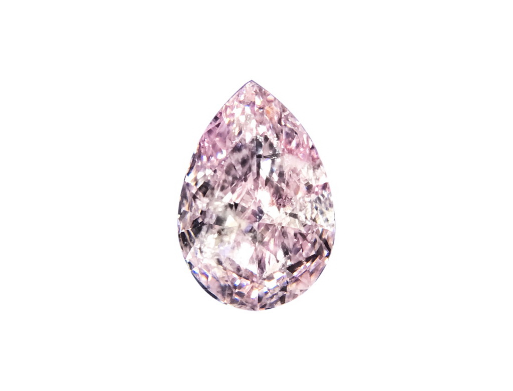 0.38ct粉紅彩鑽石