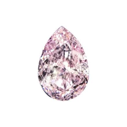 0.38ct粉紅彩鑽石