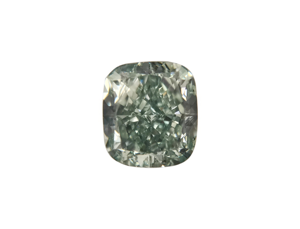 0.43ct綠色彩鑽石
