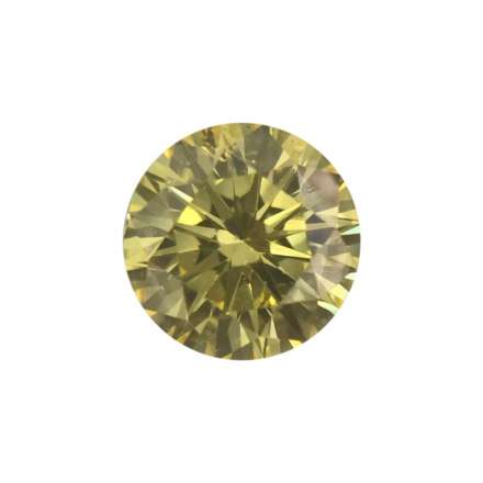 0.47ct黃色彩鑽石