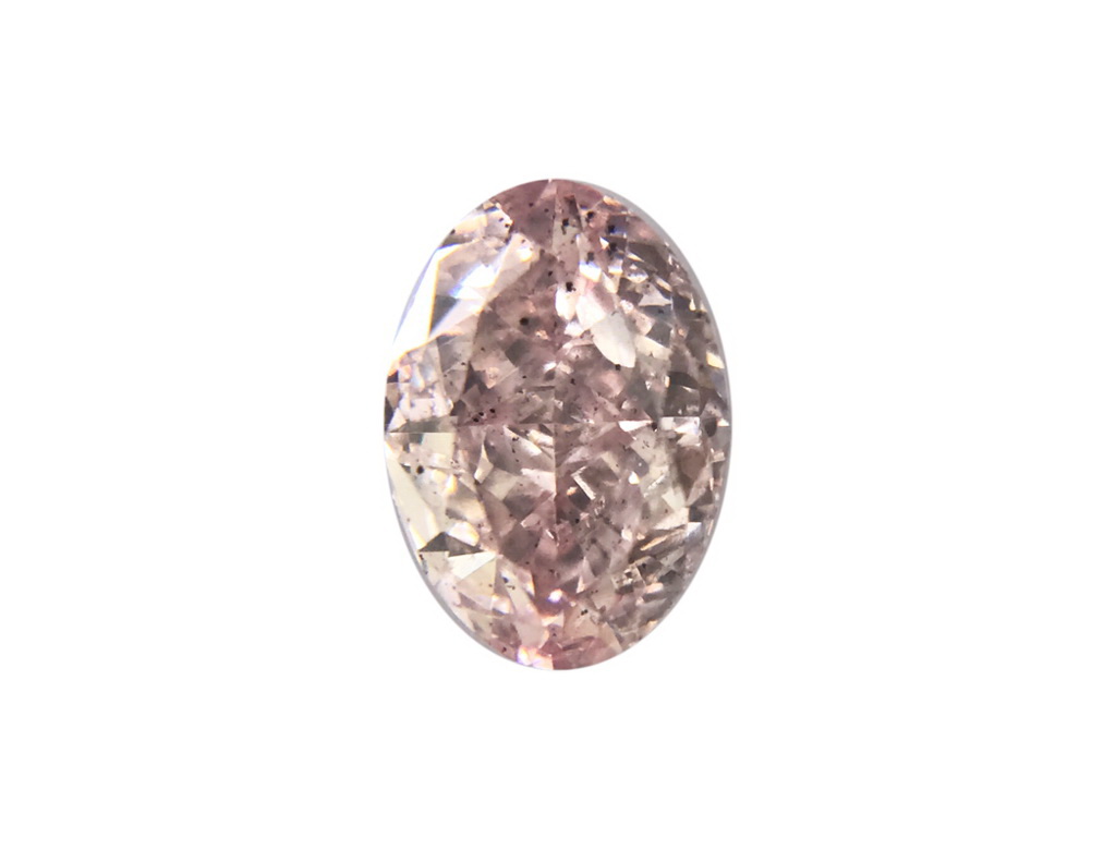 0.52ct粉紅彩鑽石