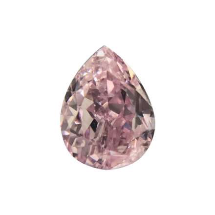 0.54ct粉紅彩鑽石