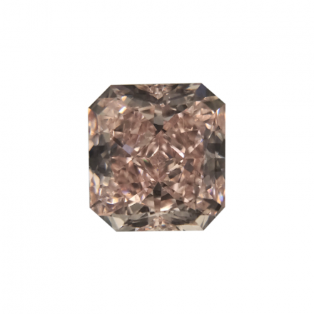 0.61ct粉紅彩鑽石