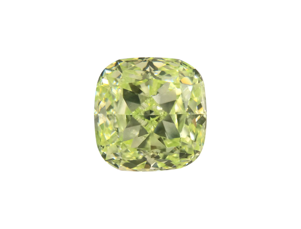 0.76ct綠色彩鑽石