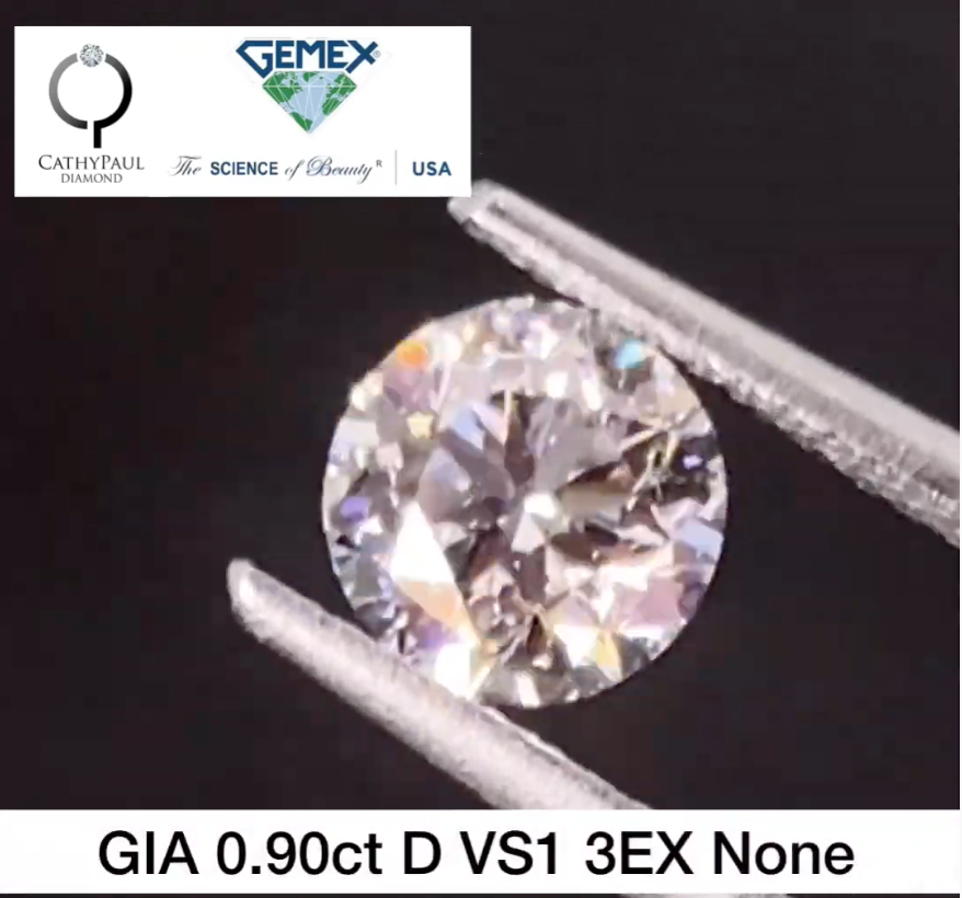 0.90ct D VS1