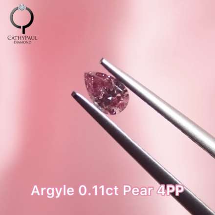 Argyle Pink 0.11ct