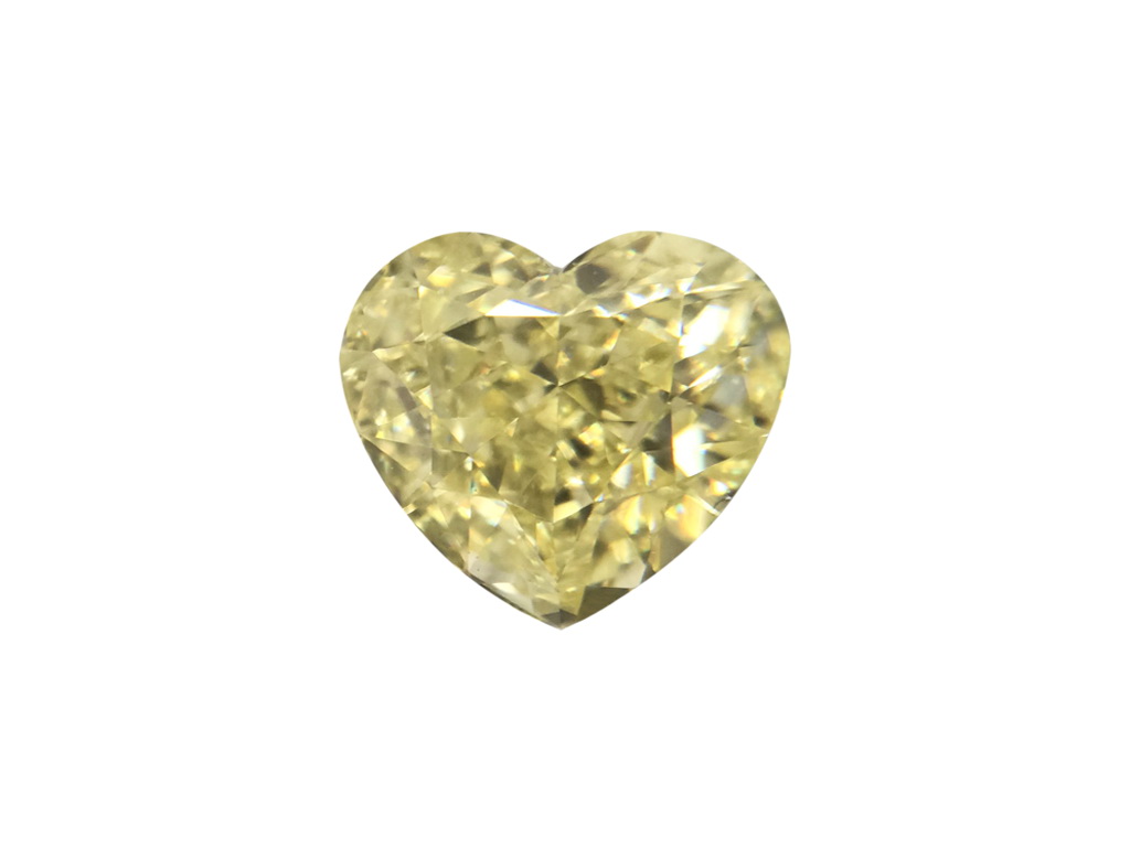1.01ct黃色彩鑽石