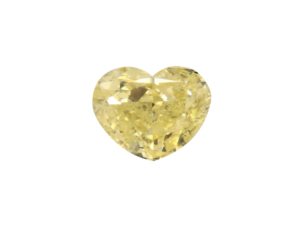 1.01ct黃色彩鑽石