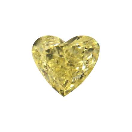 1.03ct黃色彩鑽石