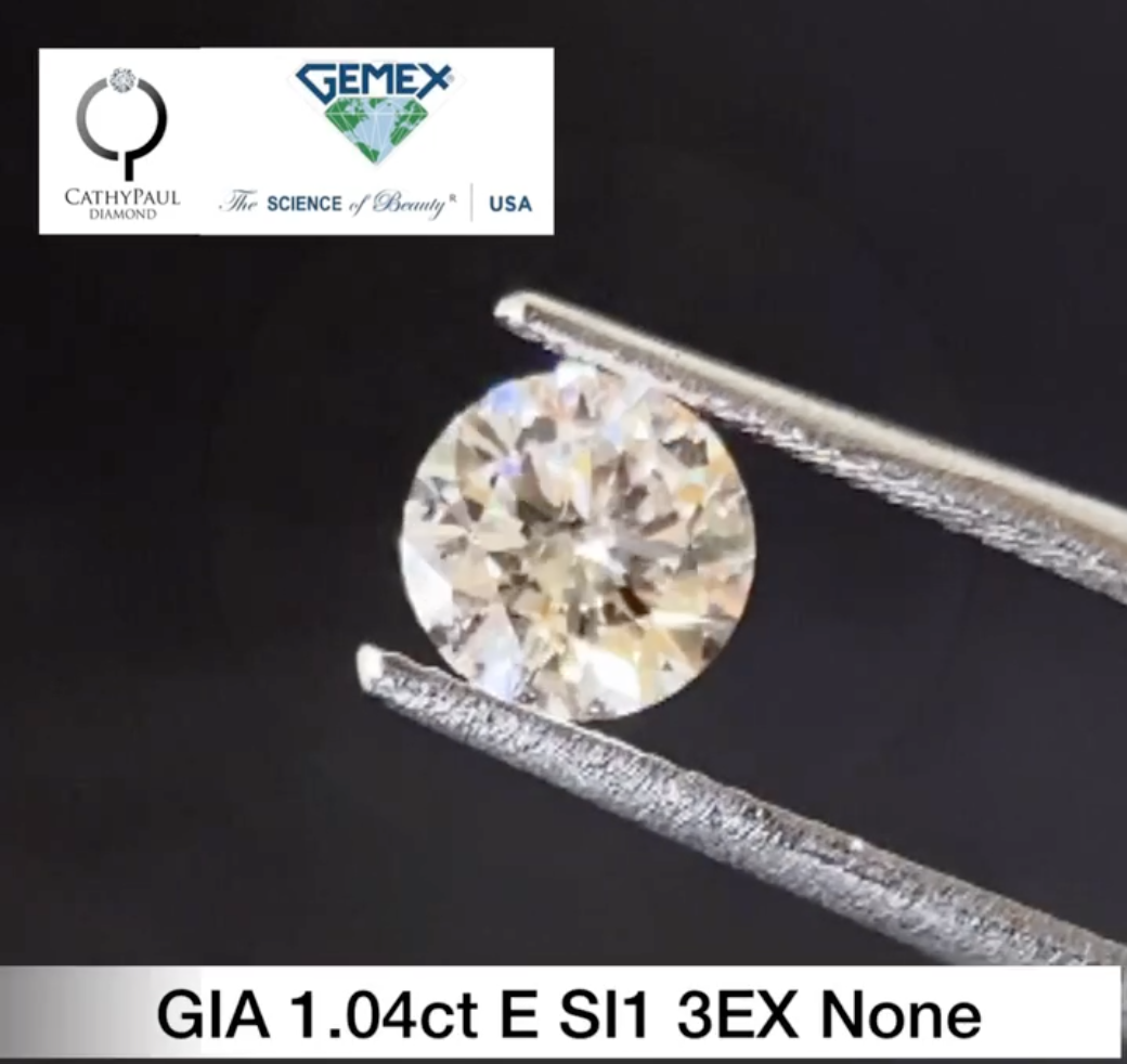 1.04ct E SI1 