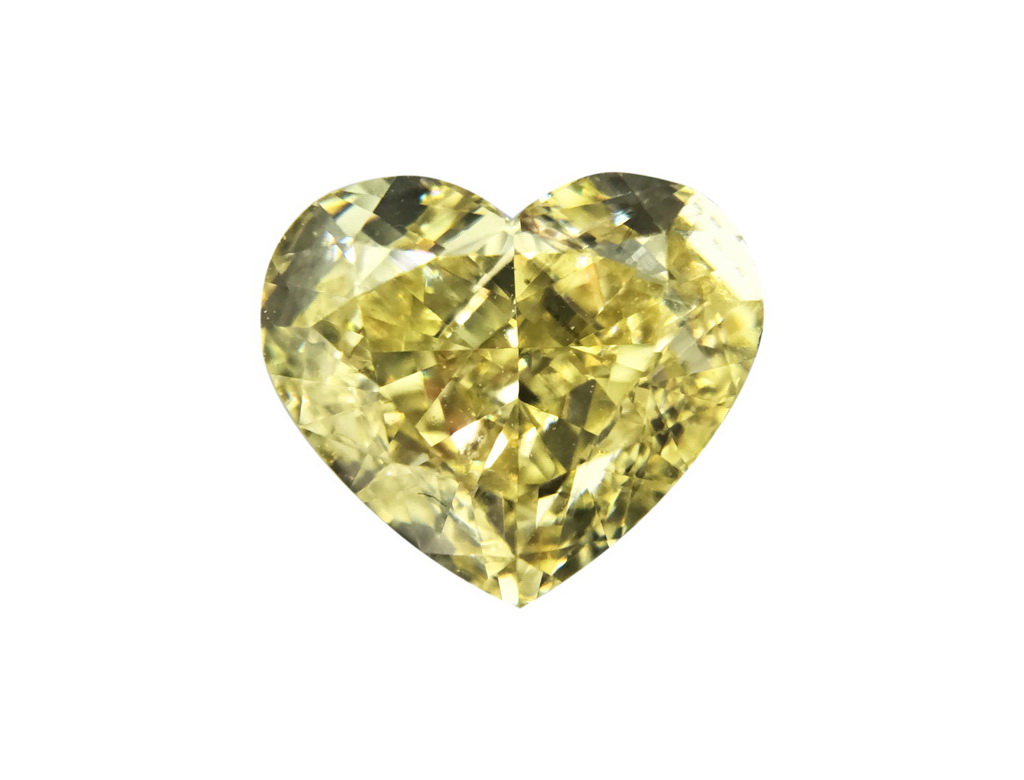 1.17ct黃色彩鑽石