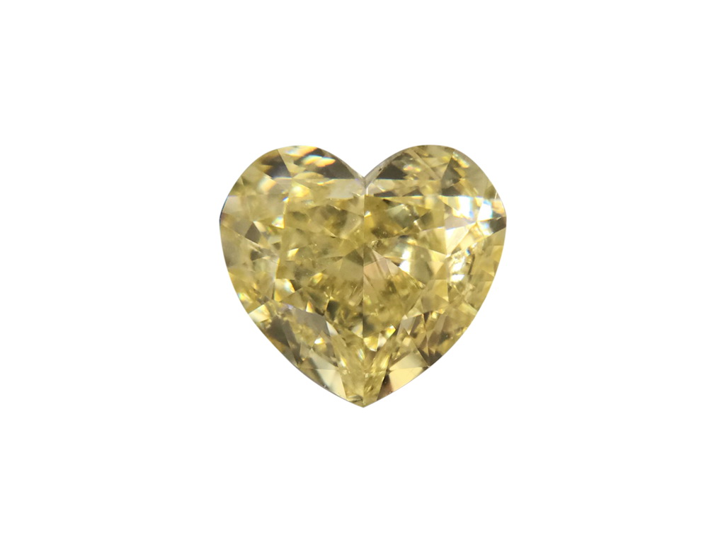 1.22ct黃色彩鑽石