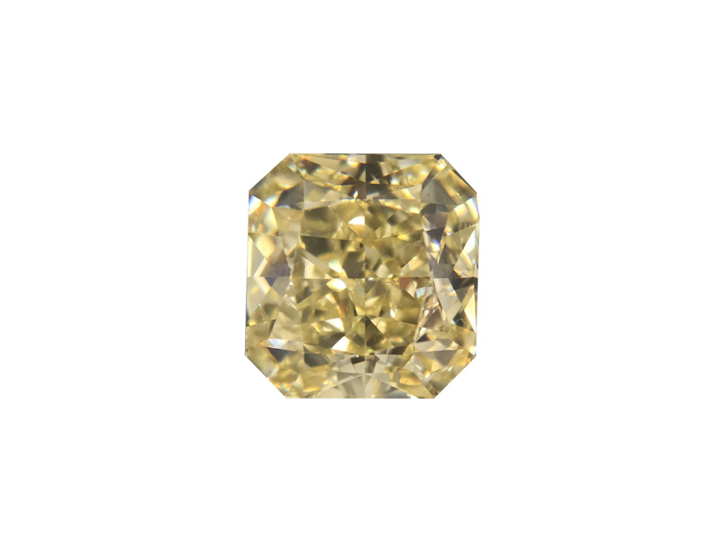 1.24ct黃色彩鑽石