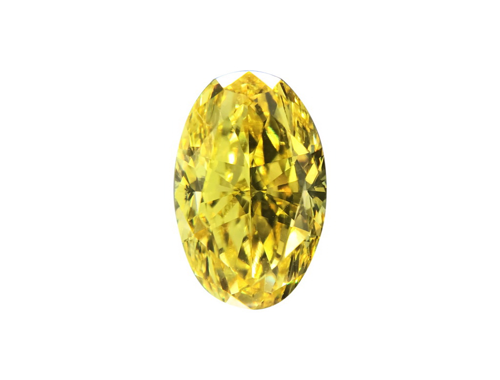 1.30ct黃色彩鑽石