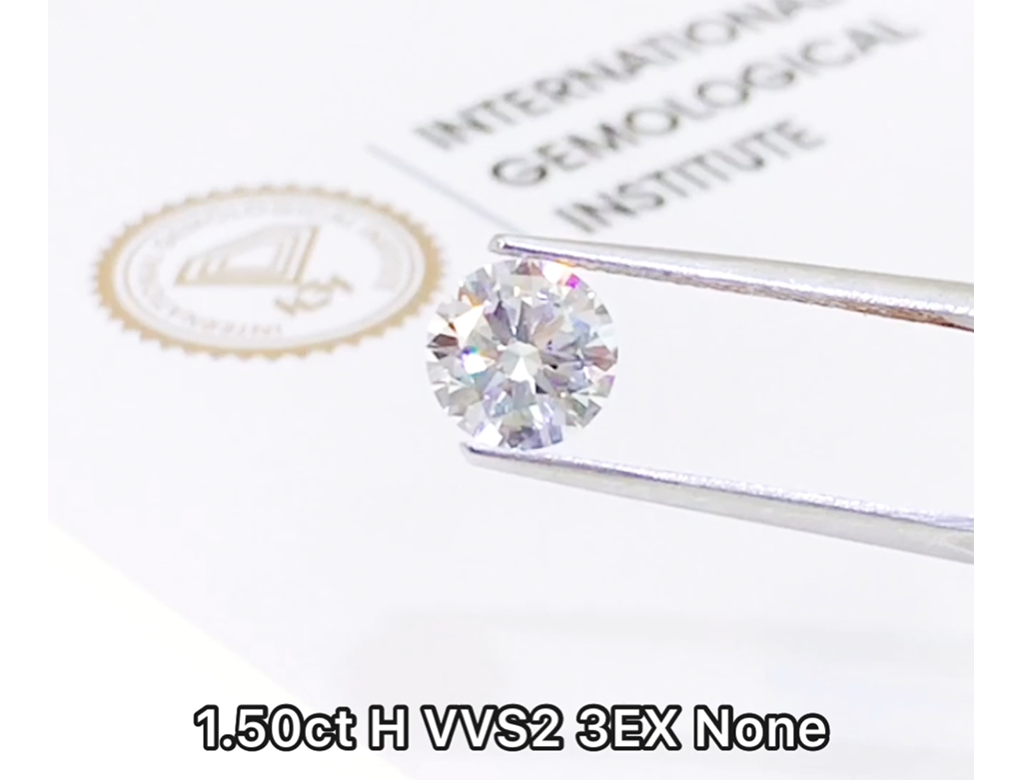 IGI 1.50ct H VVS2