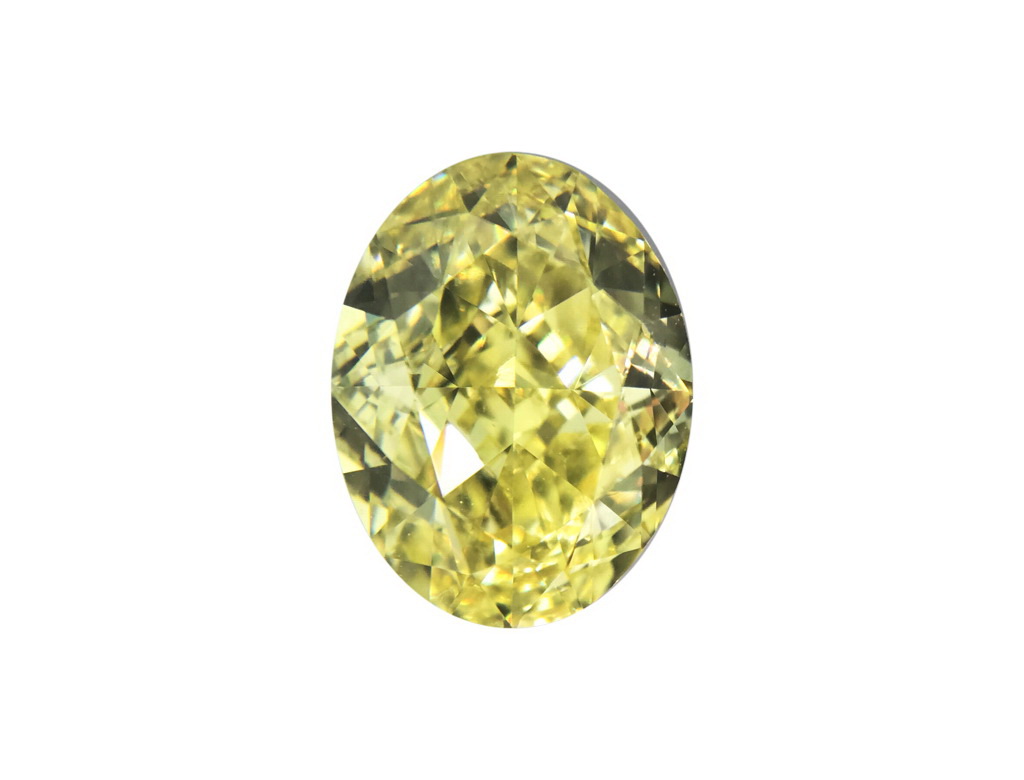 1.51ct黃色彩鑽石
