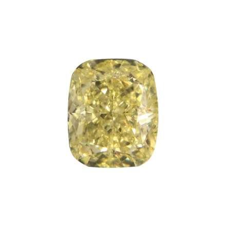 1.58ct黃色彩鑽石