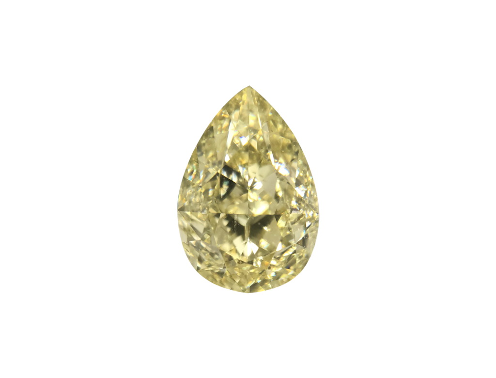 1.66ct黃色彩鑽石