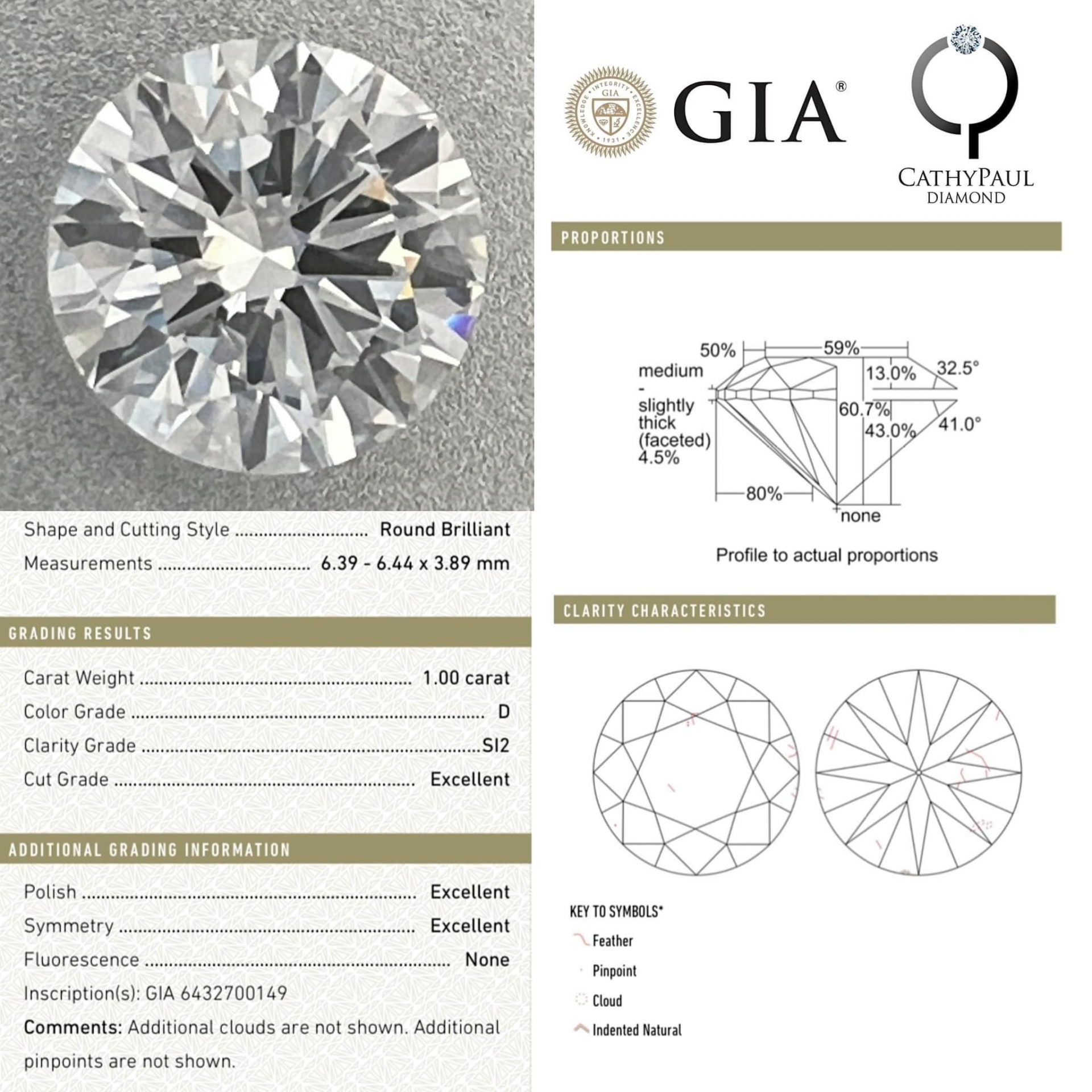 1.00ct D SI2