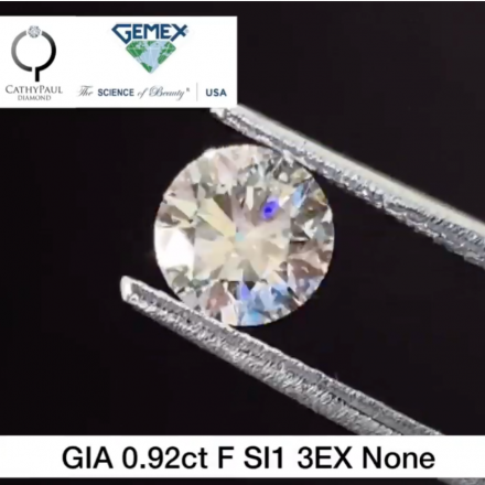 0.92ct F SI1