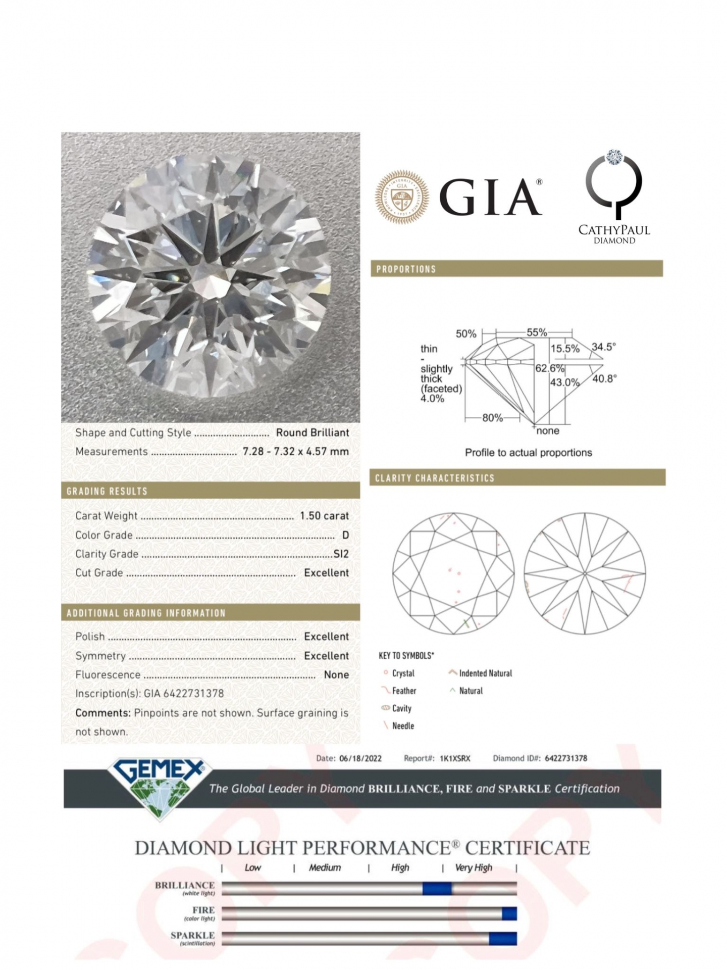 1.50ct D SI2